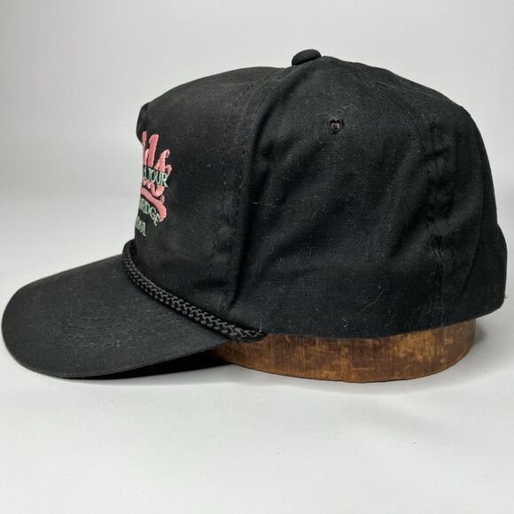 The Judds 1991 Farewell Tour Hat Cap Love Can Build A Bridge Snapback Black Pink - Picture 4 of 12